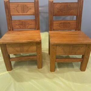 Wooden Carved Chairs